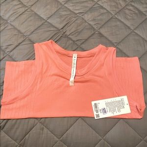 Lululemon Train to Be Tank Top - Raspberry Cream (10)